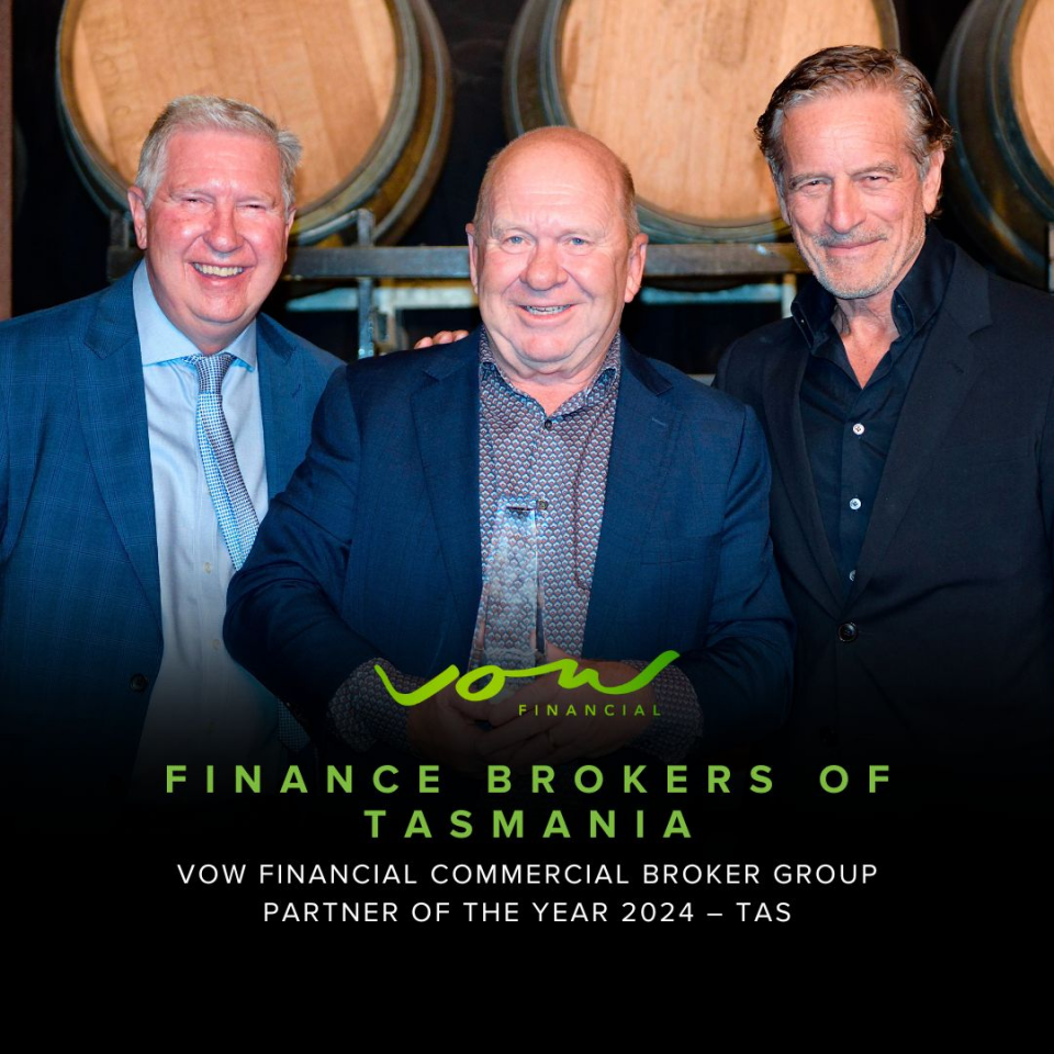 CEO and founder, Lance Cure with YBR executives